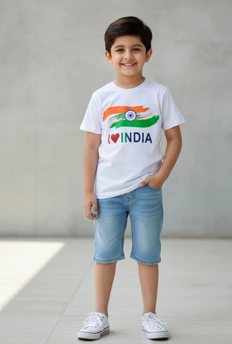Kids Comfortable Printed T Shirt