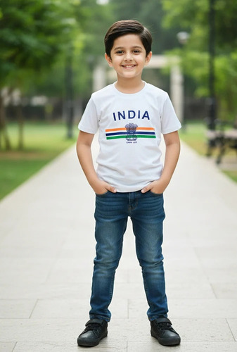 Kids Round Neck T Shirts