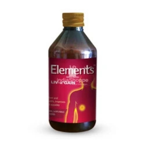 Liv A Gain Liquid 200ml - Plastic Bottle, Red | Ayurvedic Syrup for All Types of Cough