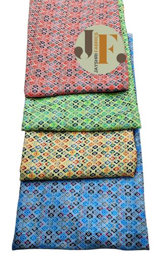 Multicolors Jayshri Cambric Cotton Print Fabric