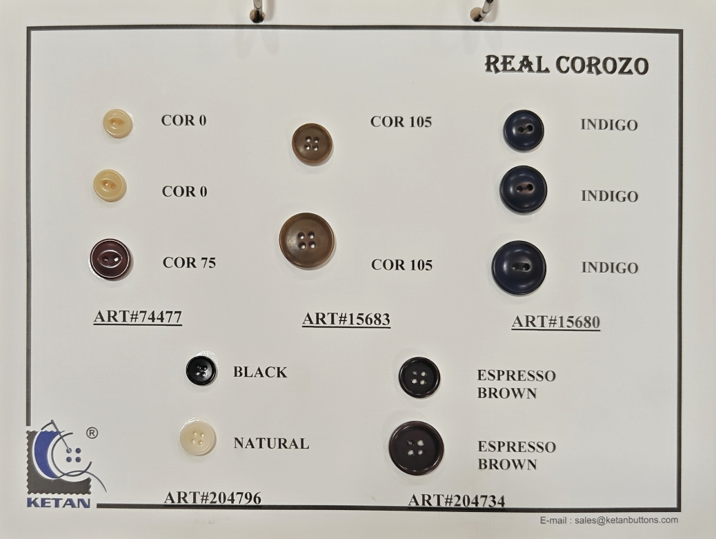 Real Corozo Button