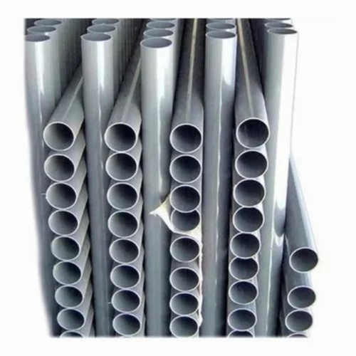 Round Grey PVC Pipe