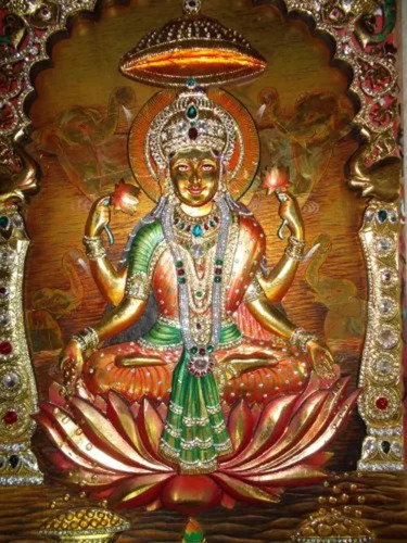 Shrinathiji Mukharvind Painting - Color: Multi Color