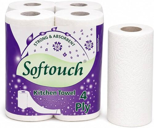Soft Texture Tissue Paper Wipes - Color: White