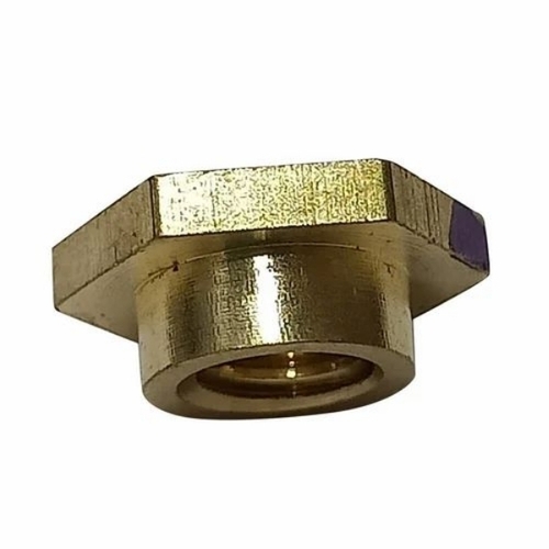 Brass Hex Step Nut