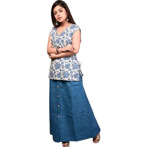 Cotton Top & Skirt