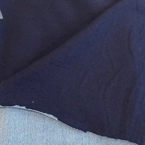 Indigo Denim (looper Knit) Fabric