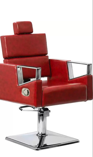 Red Galaxy Salon Chair