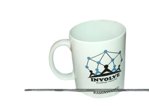 White Color Ceramic Coffee Mug