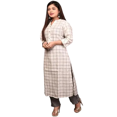 White Cotton Salwar Kameez