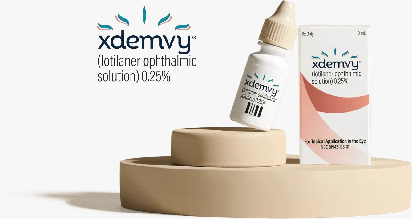 Xdemvy (Lotilaner) Ophthalmic Solution - Capacity: 100 Pcs/Hr