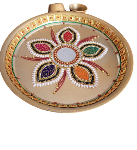 11 Inches Pooja Thali Set