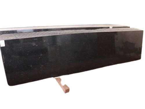 18mm Black Galaxy Polished Granite Slab