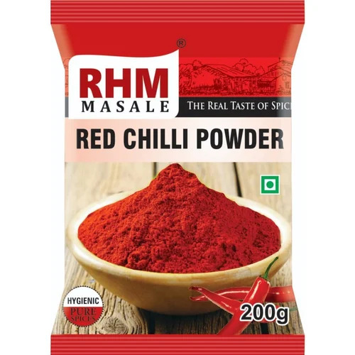 200 G Red Chilli Powder - Kashmiri, 1 Kg, Red, 35 ASTA | Grade A, 100% Purity, Powder, Organic, FSSAI Certified