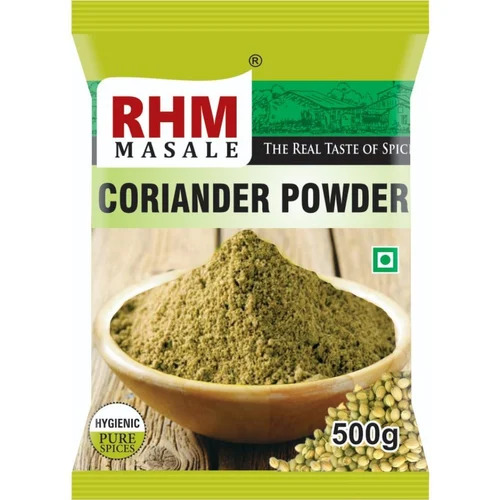 500g Coriander Powder - Organic Green Pouch, 1 kg | Grade A Indian Spices, 100% Purity, Cooking Use