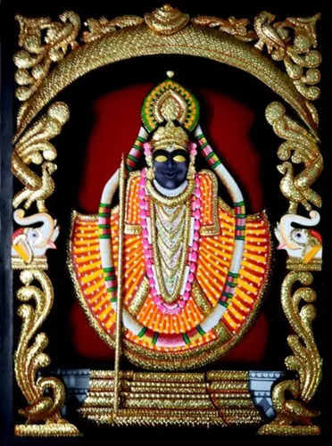 Charbhuja Ji Painting - Color: Multicolor