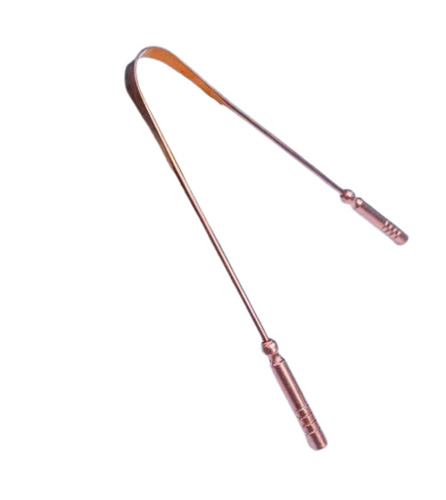 Durable Copper Tongue Cleaner - Age Group: Women