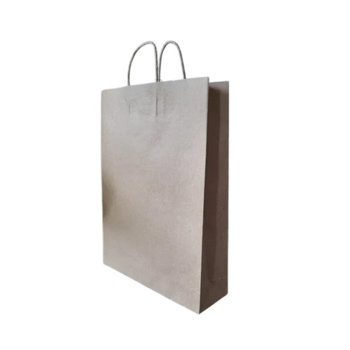 Greyish Shopping Paper Bag