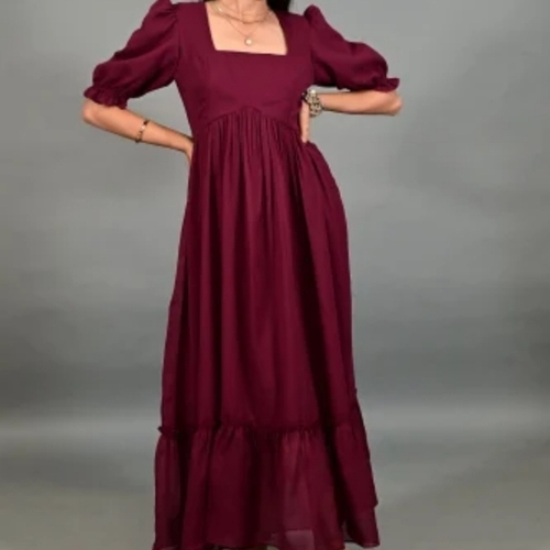 Ladies Maroon Casual Ware