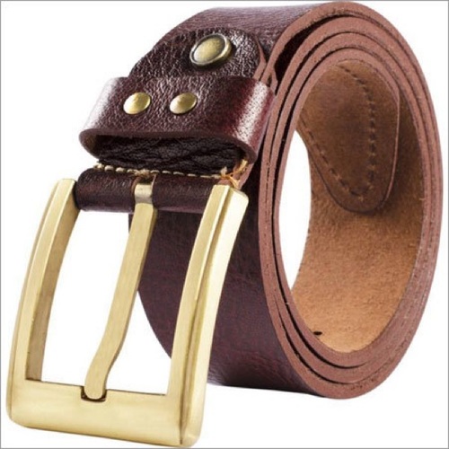 Leather Belts - Leather Brown, Water Resistant | Durable Strap, Strong Buckle, Adjustable Fit, Scratch Resistance, Comfortable Wear