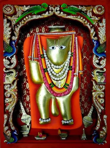 Mehndi Pur Balaji Painting
