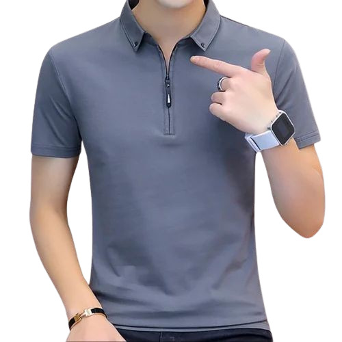 Men V Neck Half Sleeve T Shirt