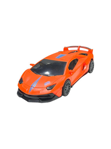 Orange Friction Lamborghini Toy Car For Kids