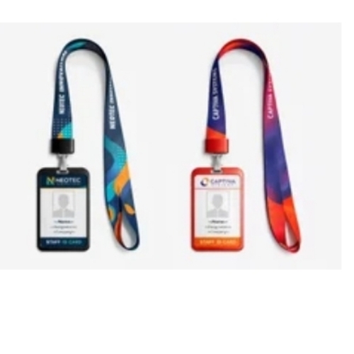 Premium Pvc Id Card Set With Lanyard