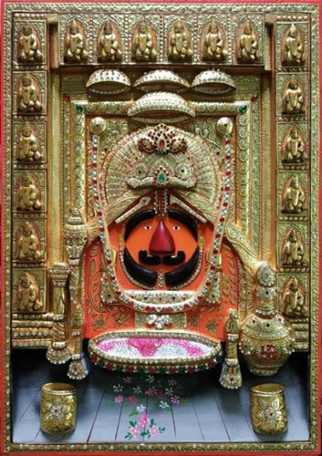 Salasar Balaji Painting - Color: Multicolor
