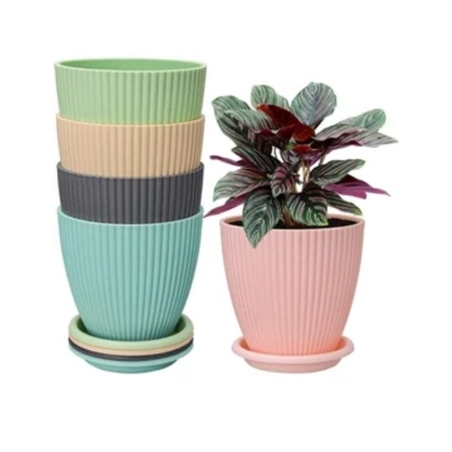 UV Protected Plastic Flower Pot
