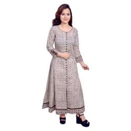 Woman Stylish Rayon Kurti
