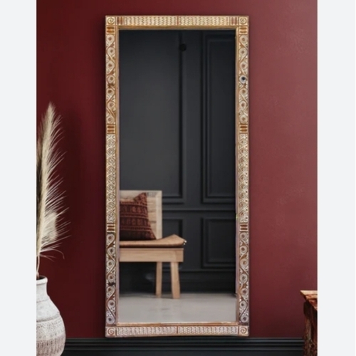 Wooden Mirror Glass