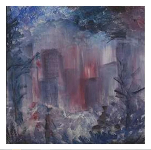 1.5X1.5 Ft Ach19 Mixed Media Painting - Design Type: Contemporary Art