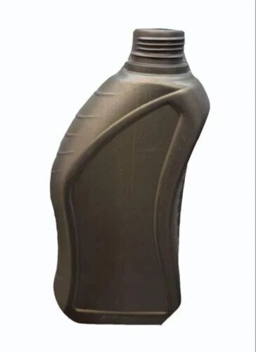 1 L Dark Grey Hdpe Lubricant Oil Bottle