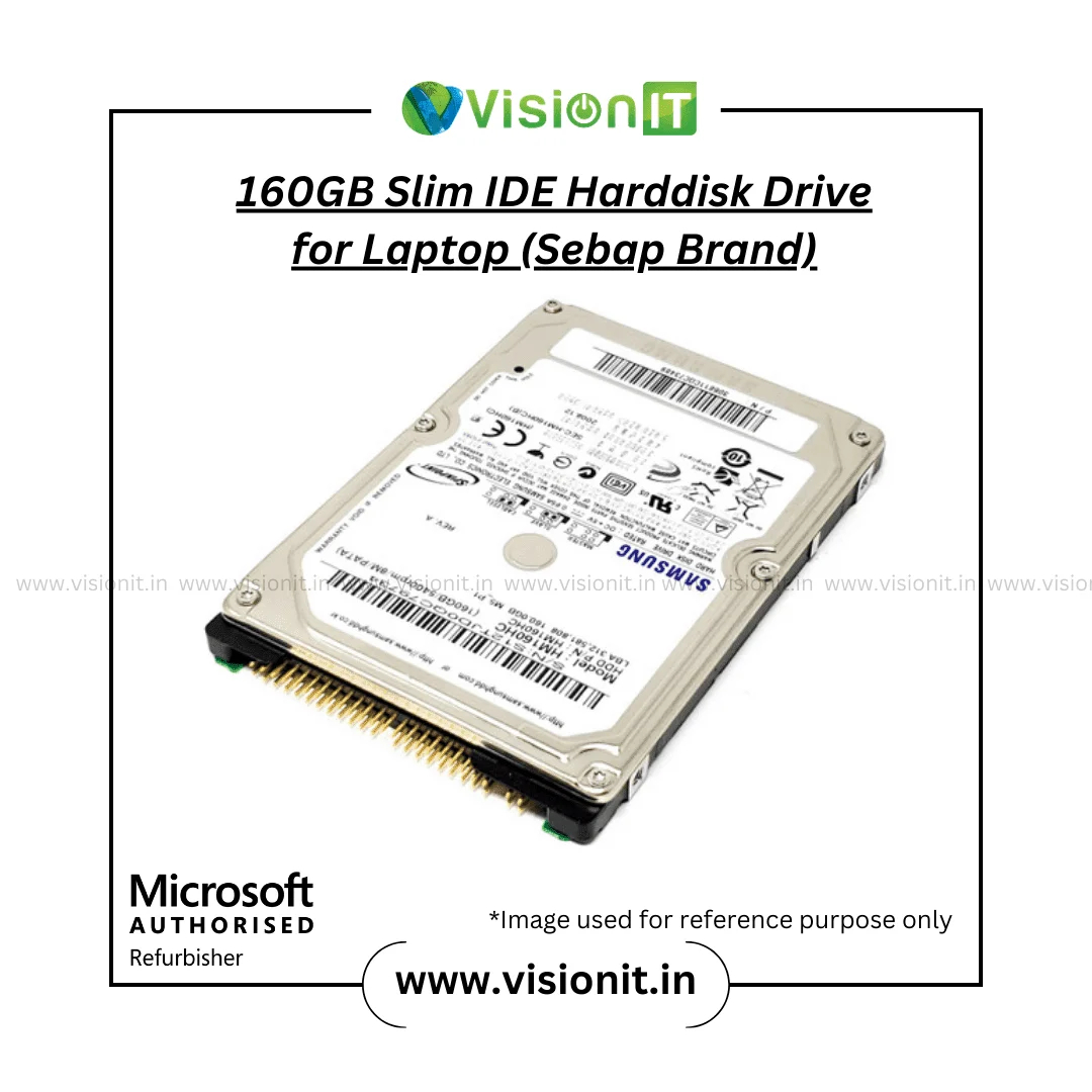 160GB IDE Laptop Hard Disk Drive 2.5 Inch Internal HDD Slim for Laptop Computer
