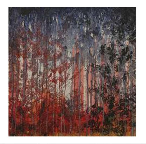 2X2 Ft Ach 15 Mixed Media Painting - Design Type: Abstract