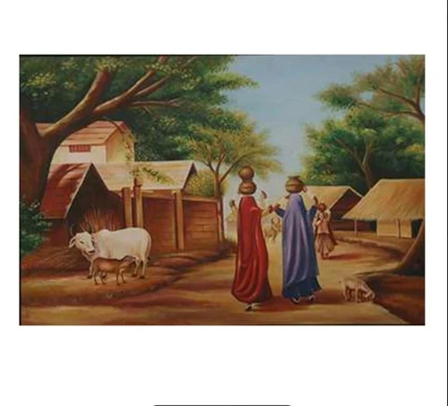 2X3 Ft Ach40 Mixed Media Painting - Features: Creative Artwork