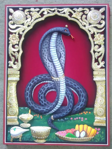 3D Goga Maharaj Embossed Painting - Mount Type: Wall Mounted