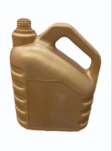5 L Dark Beige Hdpe Lubricant Oil Bottle