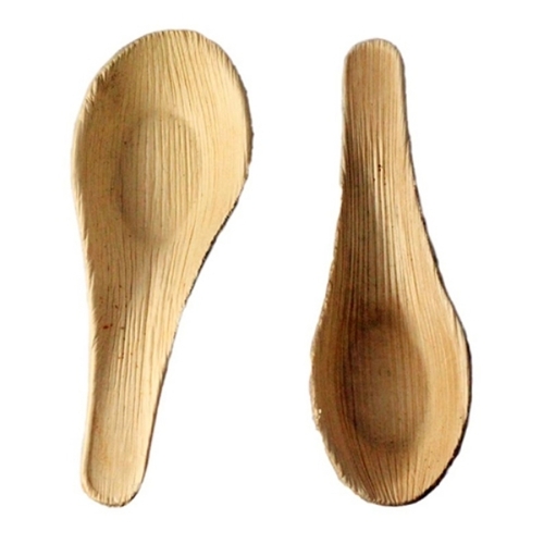 Areca Leaf Soup Spoon
