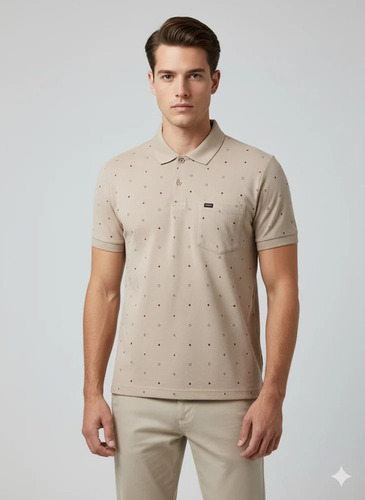 Comfortable Mens Off White T Shirt - Cotton, All Size, Off White | Polo Collar, Short Sleeves, Skin Friendly, Comfortable