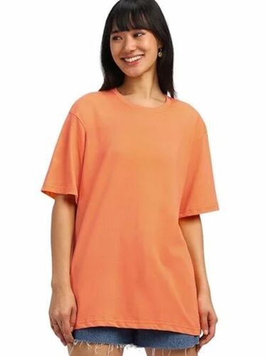 Comfortable Women Oversized Cotton T Shirt