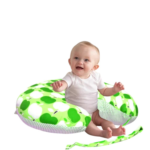 Green Baby Feeding Pillow