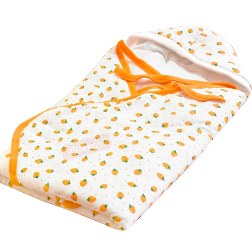 Huey New Born Baby Hooded Wrapper Blanket