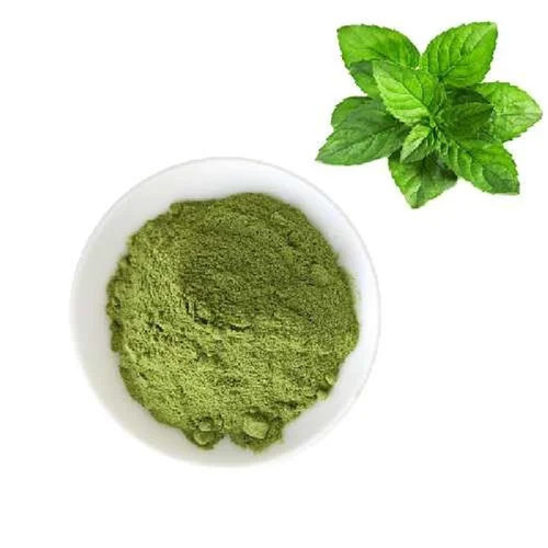 Loose Organic Green Mint Powder