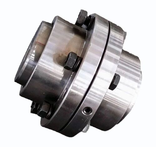 Mild Steel Gear Coupling - Color: Silver