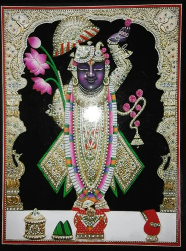 Shreenathji Chappanbhog Shringar Painting - Design Type: Religious