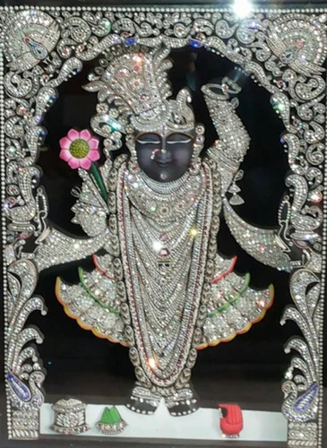 Shreenathji Kali Shringar Painting - Design Type: Religious Art
