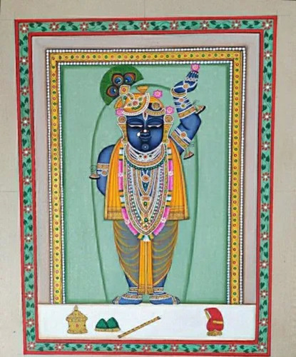 Shreenathji Pichwai Painting - Mount Type: Wall Mounted