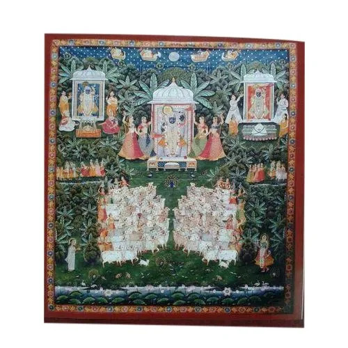 Shrinathji Pichawai Painting - Design Type: Pichwai Art
